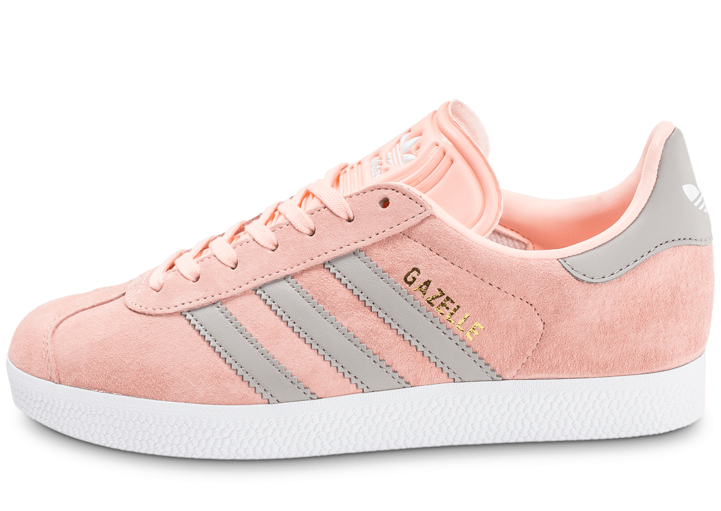 adidas gazelle femme grise et rose